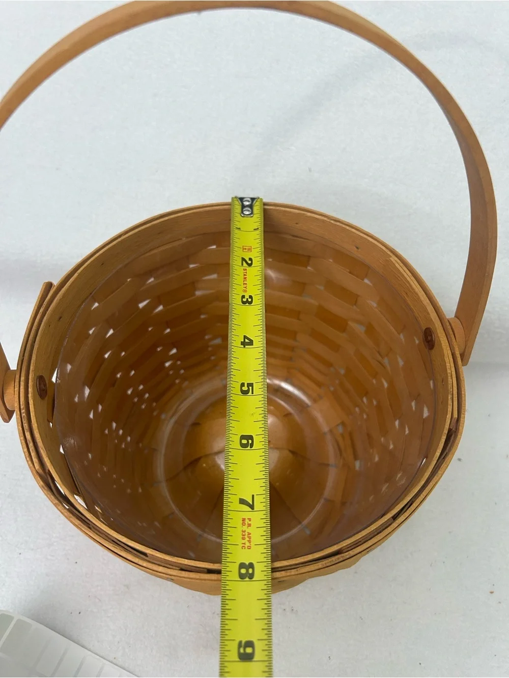 Longaberger 2000 Apple Basket with protector